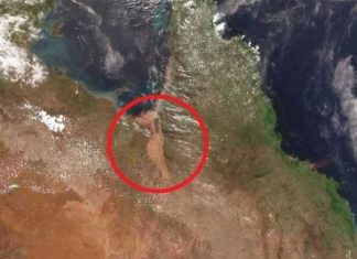 A 60km-wide ‘mega river’ has opened up in Australia, Report A 60km-wide 'mega river' has opened up in Australia, Report