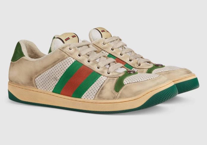 Gucci Is Selling Dirty-Looking Trainers For £615 (Photo)