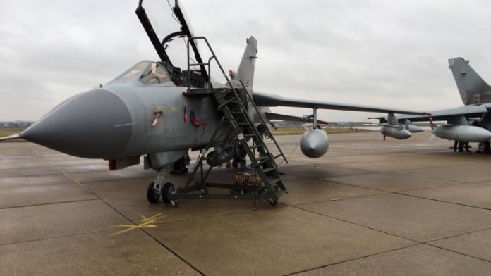 RAF Tornado jets return home for final time, Report