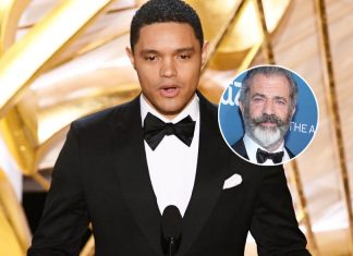 Trevor Noah slams Mel Gibson during the Oscars, Report Trevor Noah slams Mel Gibson during the Oscars, Report