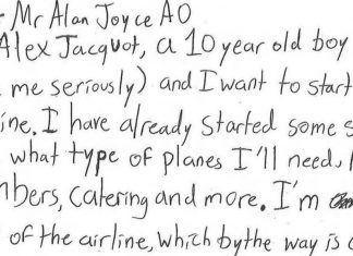 Boy’s letter to Qantas boss for ‘CEO advice’ goes viral, Report Boy's letter to Qantas boss for 'CEO advice' goes viral, Report