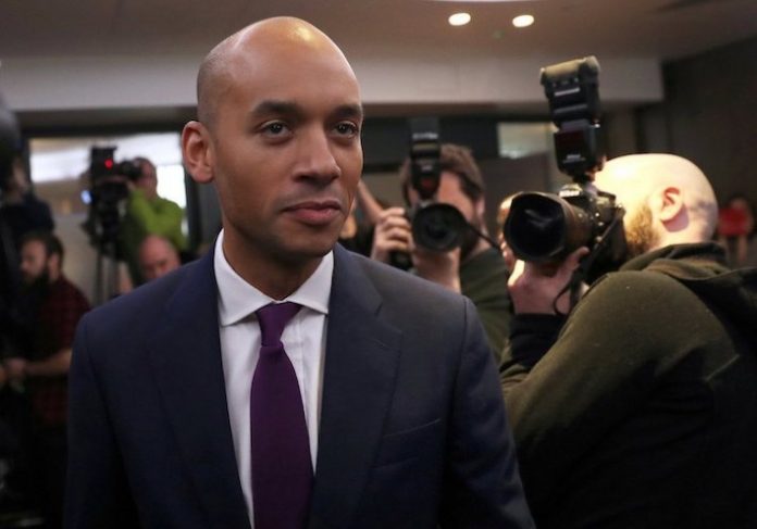 Chuka Umunna named spokesman for the Independent Group, Report