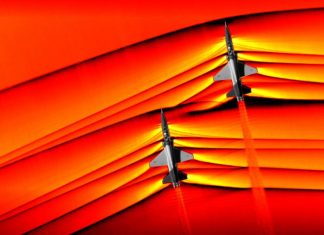 NASA visualizes supersonic shockwaves (Photo) NASA visualizes supersonic shockwaves (Photo)