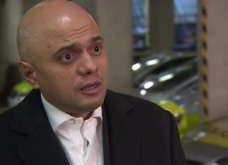 Sajid Javid calls for extra police funds to tackle knife crime, Report Sajid Javid calls for extra police funds to tackle knife crime, Report