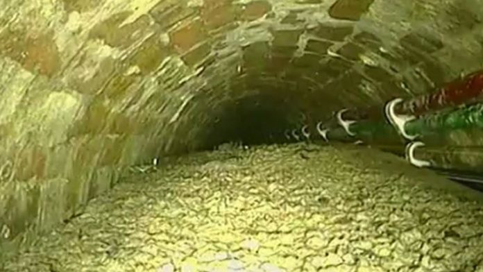 London sewer blocked by 105-tonne 'concreteberg' (Photo)
