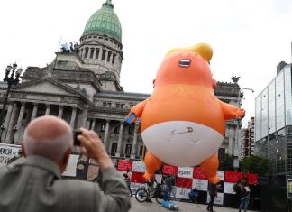 Trump Baby Blimp Is Back And Bigger Than Ever (Photo) Trump Baby Blimp Is Back And Bigger Than Ever (Photo)