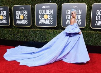 Lady Gaga Golden Globes dress being auctioned off by hotel maid, Report Lady Gaga Golden Globes dress being auctioned off by hotel maid, Report