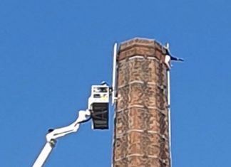 Man who became trapped at top of 82m high Carlisle chimney dies Man who became trapped at top of 82m high Carlisle chimney dies