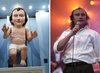 Baby Jesus looks just like Phil Collins? (Photo) Baby Jesus looks just like Phil Collins? (Photo)