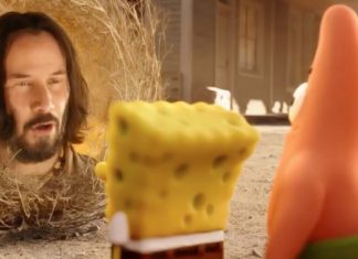 Keanu Reeves makes a bizarre cameo in new ‘SpongeBob Movie’, Watch Keanu Reeves makes a bizarre cameo in new 'SpongeBob Movie', Watch