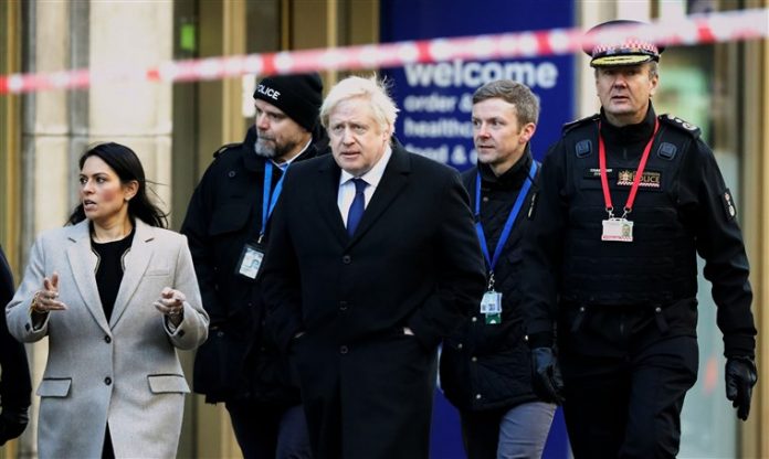 Boris Johnson accused of 'trying to exploit' London attack