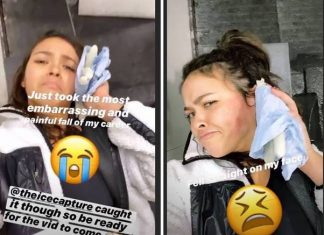 Vanessa Bauer ‘broke her face’ (Watch) Vanessa Bauer 'broke her face' (Watch)