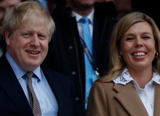 Boris Johnson and Carrie Symonds name baby son Boris Johnson and Carrie Symonds name baby son