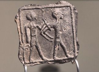 Boy Finds Tablet Immortalizing Victorious Canaanite and His Naked Captive, Report Boy Finds Tablet Immortalizing Victorious Canaanite and His Naked Captive, Report