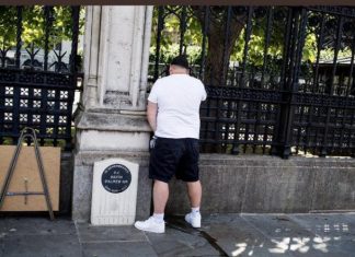Andrew Banks sentenced to two weeks in prison after urinating next to Pc Keith Palmer memorial, Report Andrew Banks sentenced to two weeks in prison after urinating next to Pc Keith Palmer memorial, Report