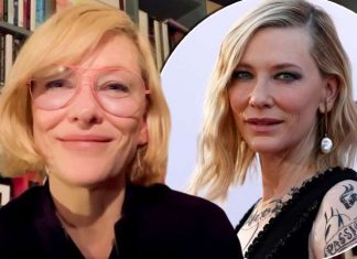 Cate Blanchett suffers head injury in lockdown ‘chainsaw accident’, Report Cate Blanchett suffers head injury in lockdown 'chainsaw accident', Report