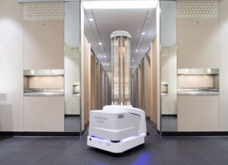 Heathrow Airport deploys cleaning robots to kill viruses, Report Heathrow Airport deploys cleaning robots to kill viruses, Report