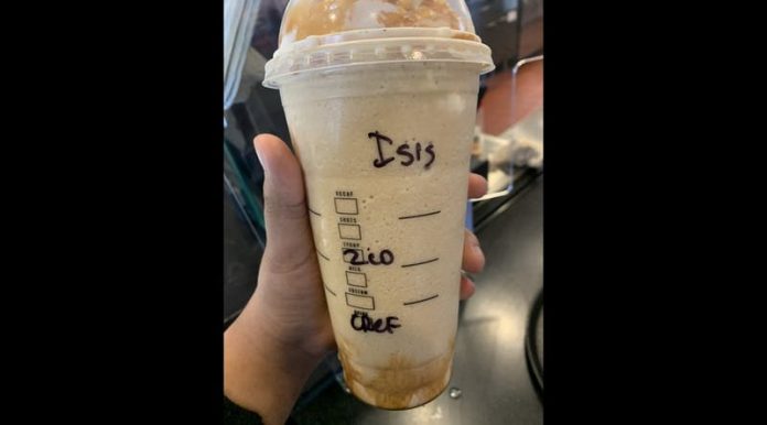 Muslim woman's Target Starbucks drink labeled 'ISIS', Report