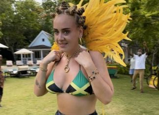 Adele Shows Off Outfit For Virtual ‘Notting Hill Carnival’, Sparks Controversy (Picture) Adele Shows Off Outfit For Virtual ‘Notting Hill Carnival’, Sparks Controversy (Picture)