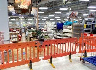 Wales lockdown: Supermarkets covering up non-essential items, Report Wales lockdown: Supermarkets covering up non-essential items, Report