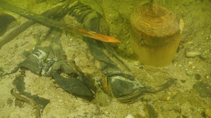 Medieval Soldier’s Remains Found in a Lithuanian Lake (Picture)
