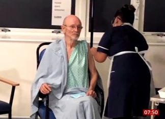 Coronavirus UK: William Shakespeare from Warwickshire was first man to receive Covid vaccine Coronavirus UK: William Shakespeare from Warwickshire was first man to receive Covid vaccine