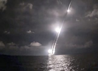 Russian nuclear submarine test-fires 4 missiles, Report Russian nuclear submarine test-fires 4 missiles, Report