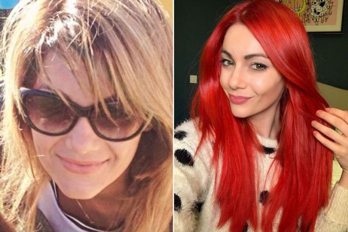 Strictly star Dianne Buswell looks unrecognisable as she shows off blonde and brunette hair (Photo)