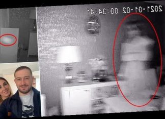 Couple stunned after catching blond ‘GHOST BRIDE’ on CCTV (Photo) Couple stunned after catching blond 'GHOST BRIDE' on CCTV (Photo)