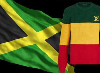 Louis Vuitton ‘Jamaica jumper’ features wrong flag colours Louis Vuitton 'Jamaica jumper' features wrong flag colours