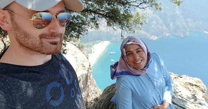 Turkish man poses with pregnant wife 'before he threw her to death', Report