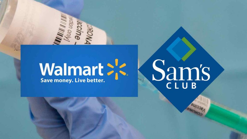 Walmart, Sam’s Club Covid Vaccine Registration Walk in or schedule an