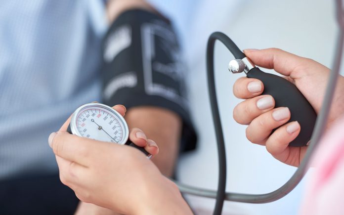 Blood pressure moderately lowered by probiotics