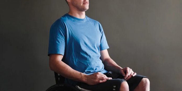 Paraplegic men are able to move their legs after spinal stimulation