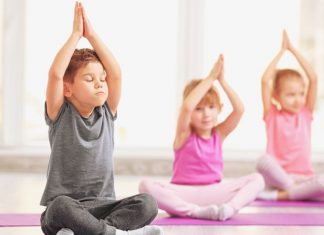 Yoga for kids to celebrate stress awareness month Yoga for kids to celebrate stress awareness month