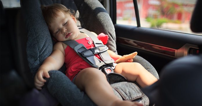 Placing infants in car seats for naps a dangerous practice