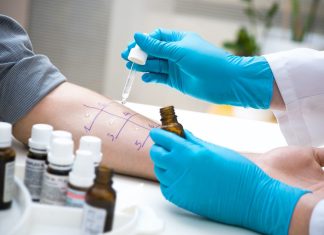 Allergists devise test for people that are allergic to allergy treatment Allergists devise test for people that are allergic to allergy treatment