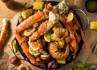 Give me a grocery list for a seafood dinner that isn’t too spicy Give me a grocery list for a seafood dinner that isn't too spicy