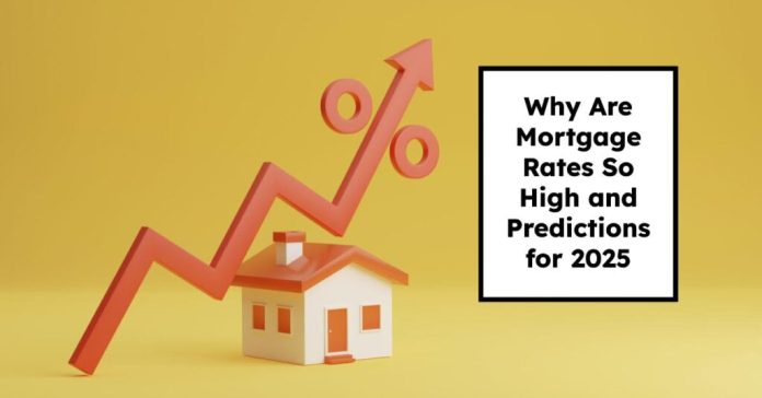 Can you explain how recent economic policies might affect mortgage rates for the rest of 2025?