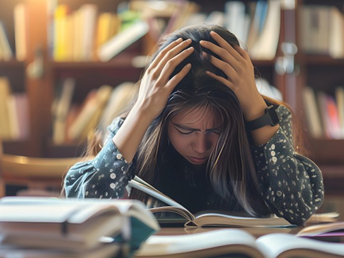 How are researchers using AI to predict anxiety and depression risks among college students