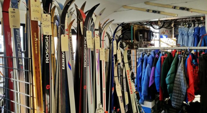 Where can I shop for less expensive ski gear?