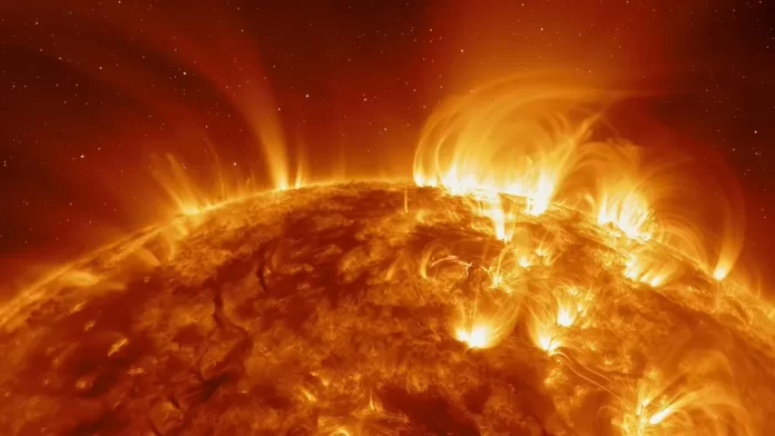 Scientists have created audible sounds from three years of solar flares